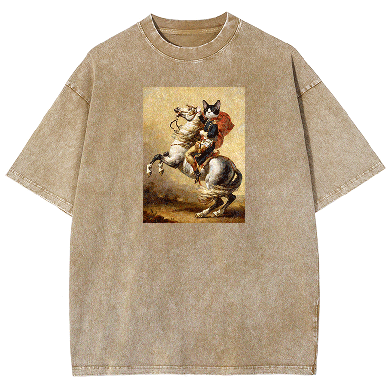 Napoleon Meow Washed T-shirt