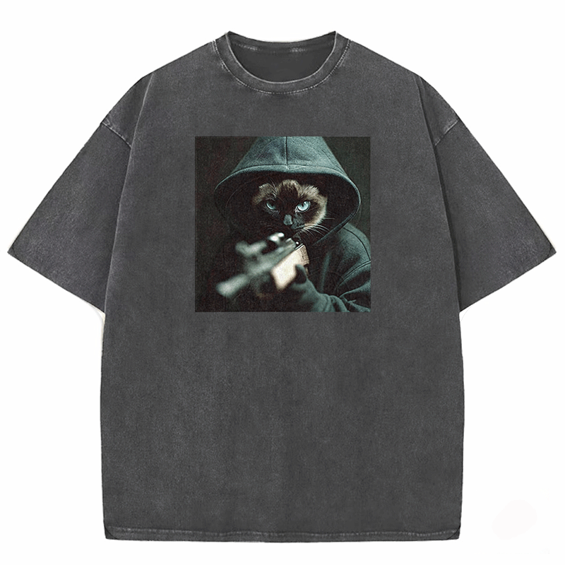 Focused Retribution Washed T-shirt