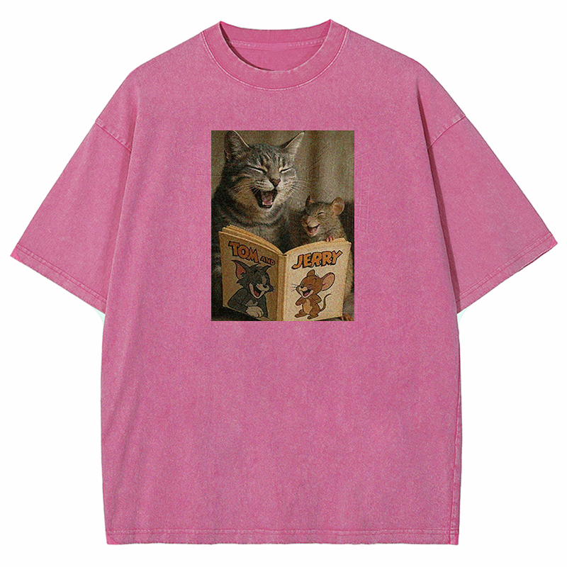 Literary Truce Washed T-shirt