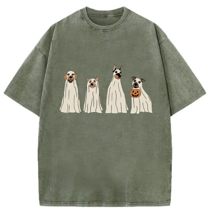 Ghost Dogs Washed T-shirt