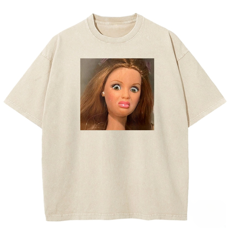 Wacky Barbie Washed T-shirt