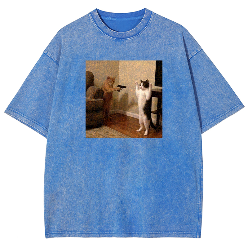 Meow Mafia Washed T-shirt