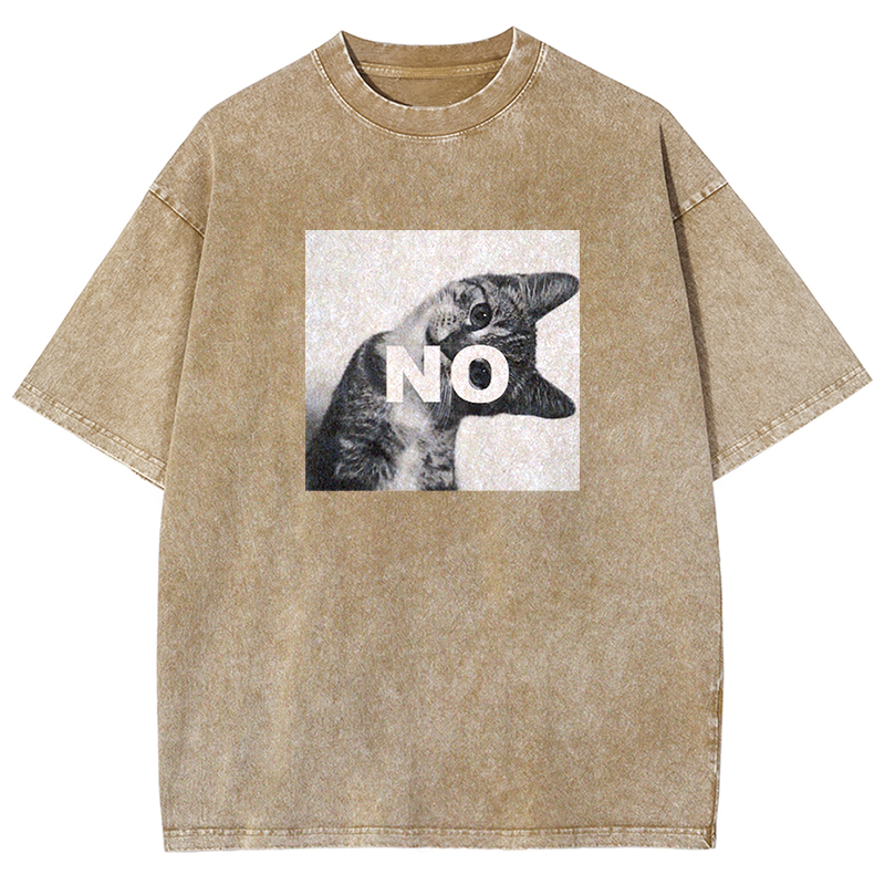 Reject Cat Washed T-shirt