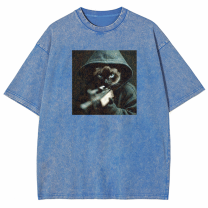 Focused Retribution Washed T-shirt
