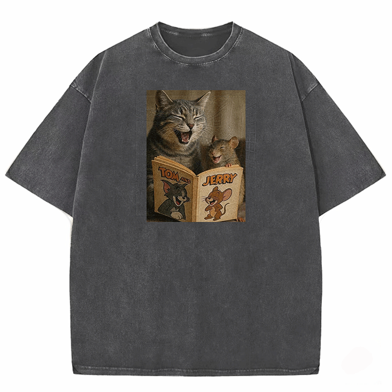 Literary Truce Washed T-shirt