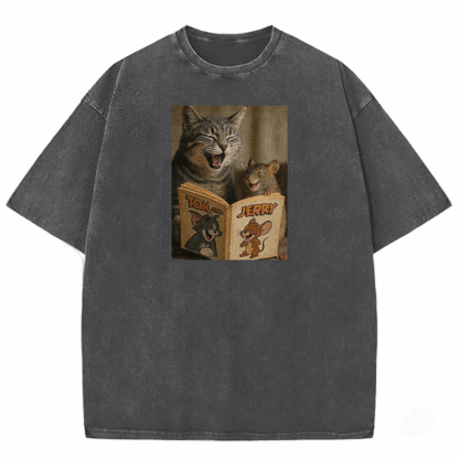 Literary Truce Washed T-shirt