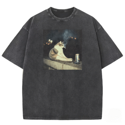 Nocturnal Vices Washed T-shirt
