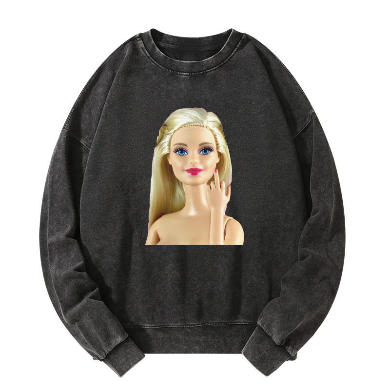 Wacky Barbie Washed Sweatshirt