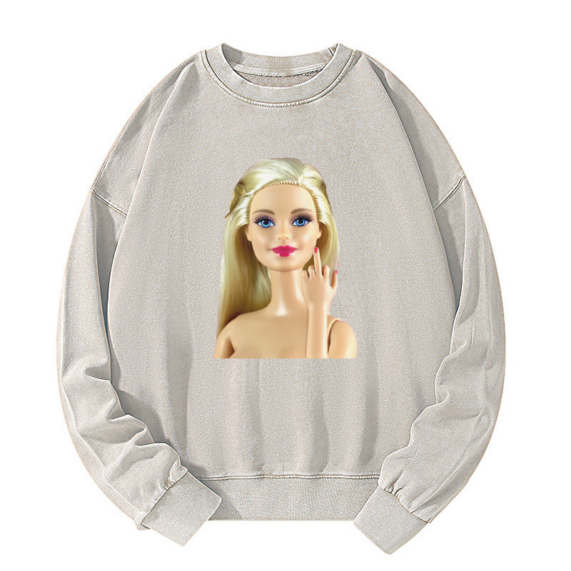 Wacky Barbie Washed Sweatshirt