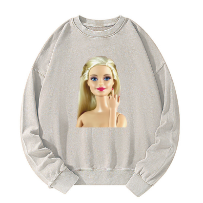 Wacky Barbie Washed Sweatshirt