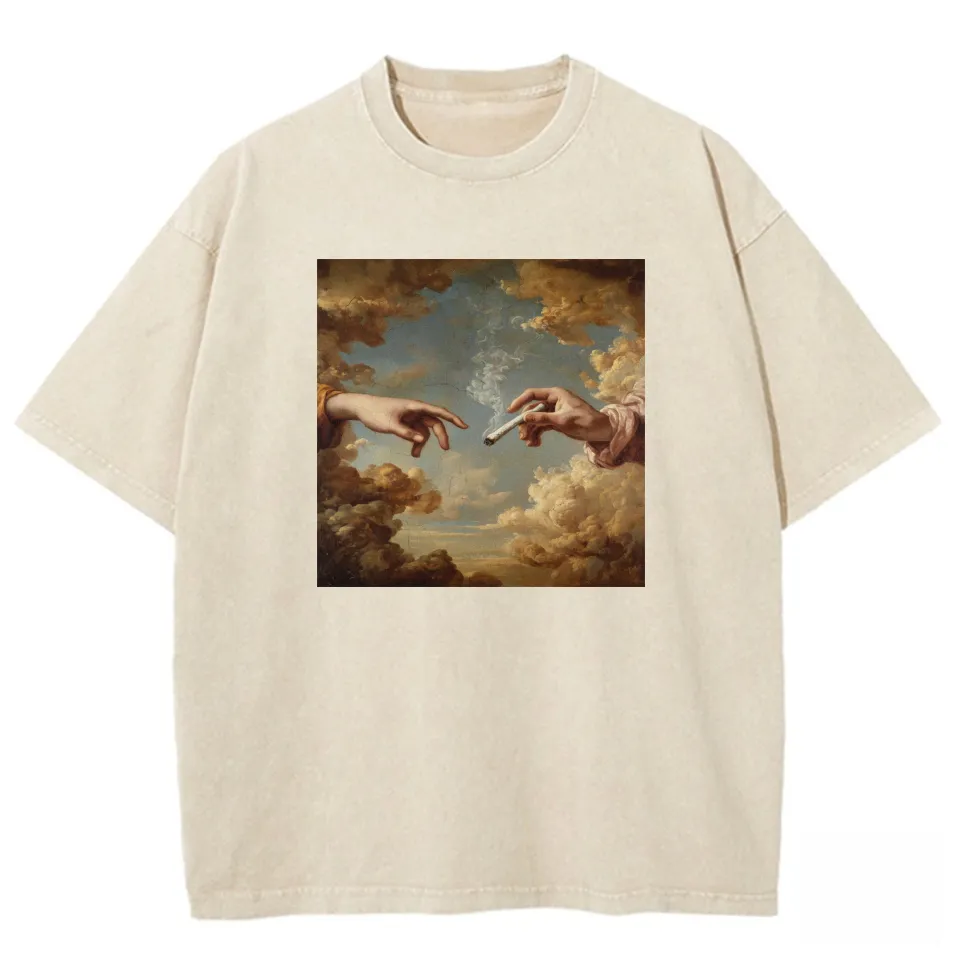 The Divine Spark Washed T-shirt
