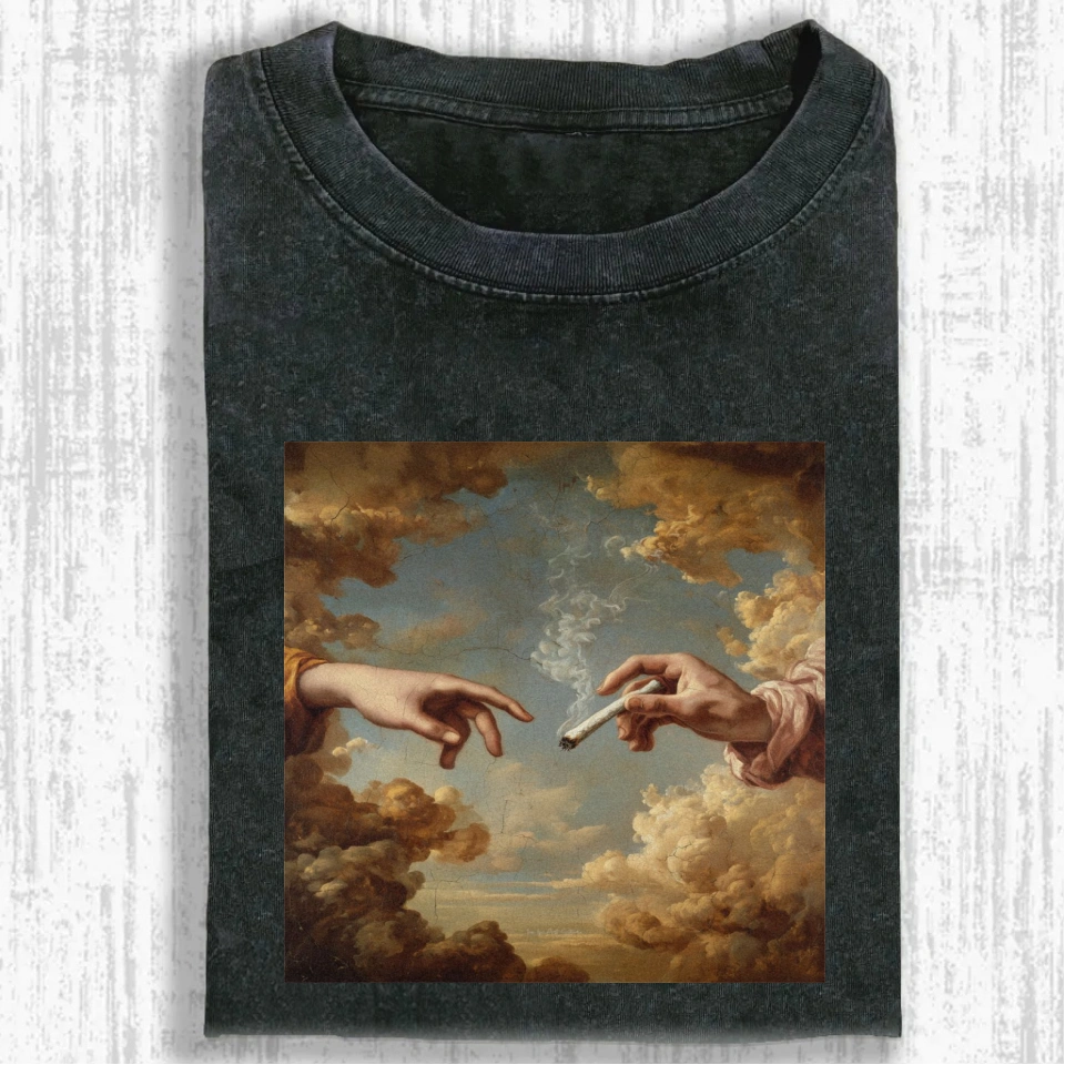 The Divine Spark Washed T-shirt