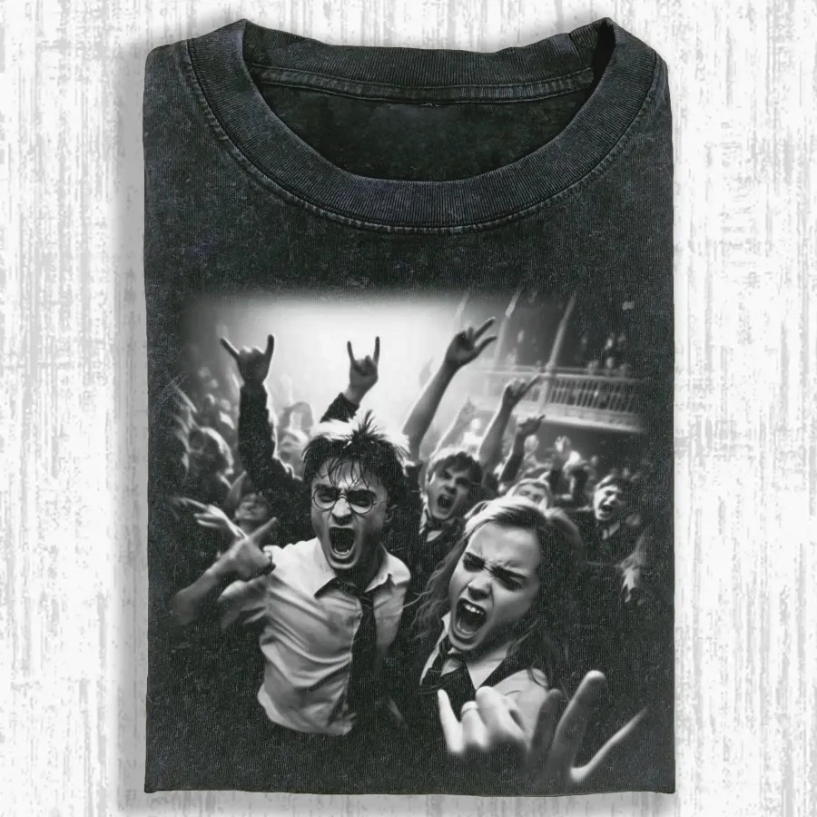 ROCK H&H Washed T-shirt