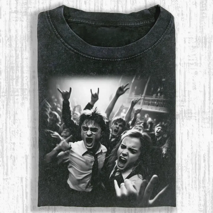 ROCK H&H Washed T-shirt