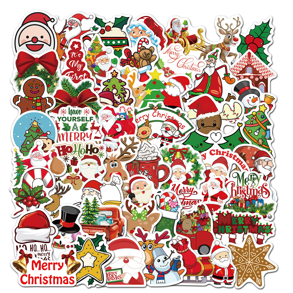 Christmas Graffiti Stickers – 50pcs