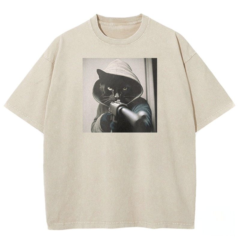 Noir Directive Washed T-shirt