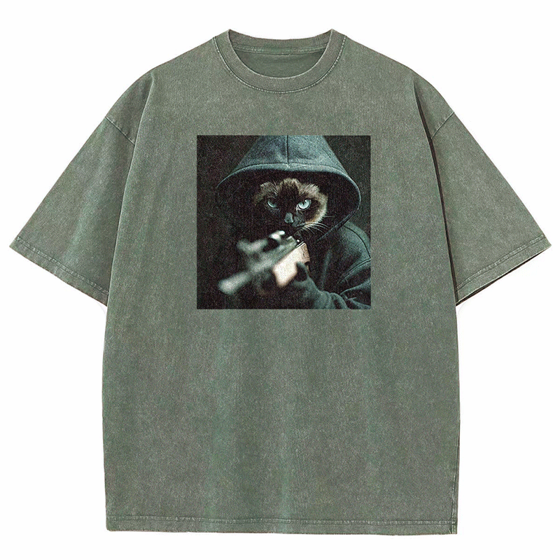 Focused Retribution Washed T-shirt