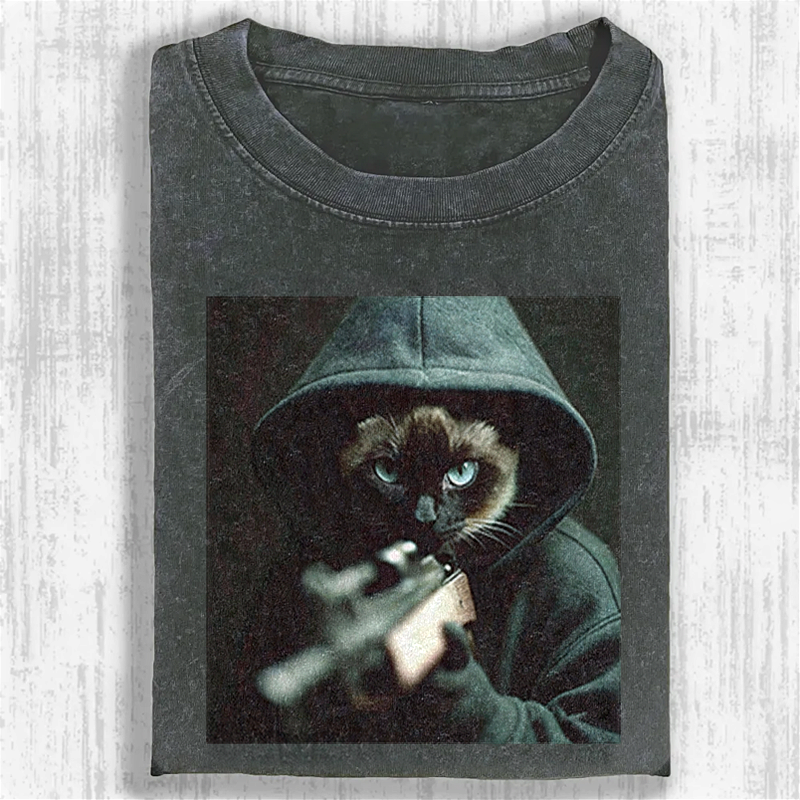 Focused Retribution Washed T-shirt