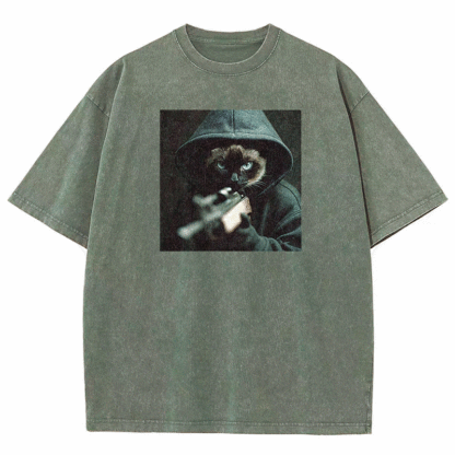 Focused Retribution Washed T-shirt