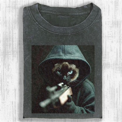 Focused Retribution Washed T-shirt