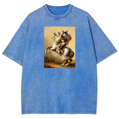 Napoleon Meow Washed T-shirt