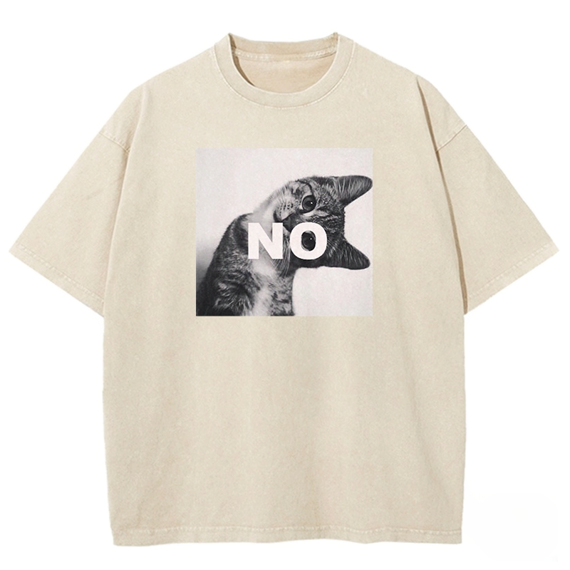 Reject Cat Washed T-shirt