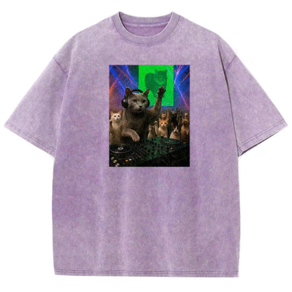 Purr-ty Beats Washed T-shirt