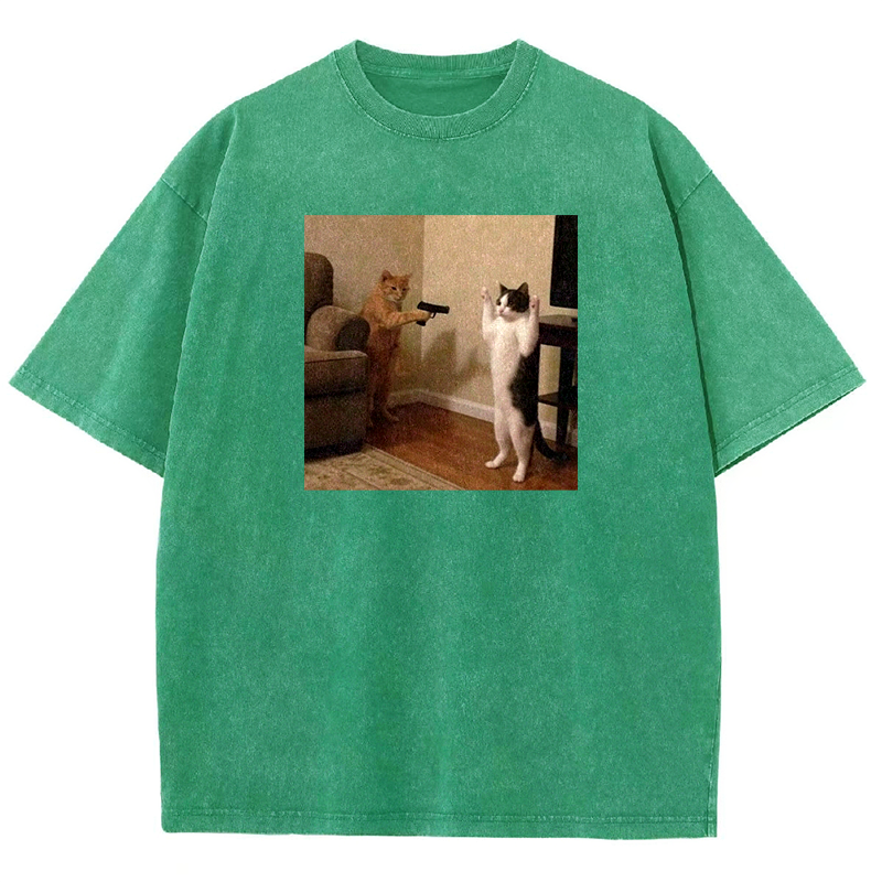 Meow Mafia Washed T-shirt