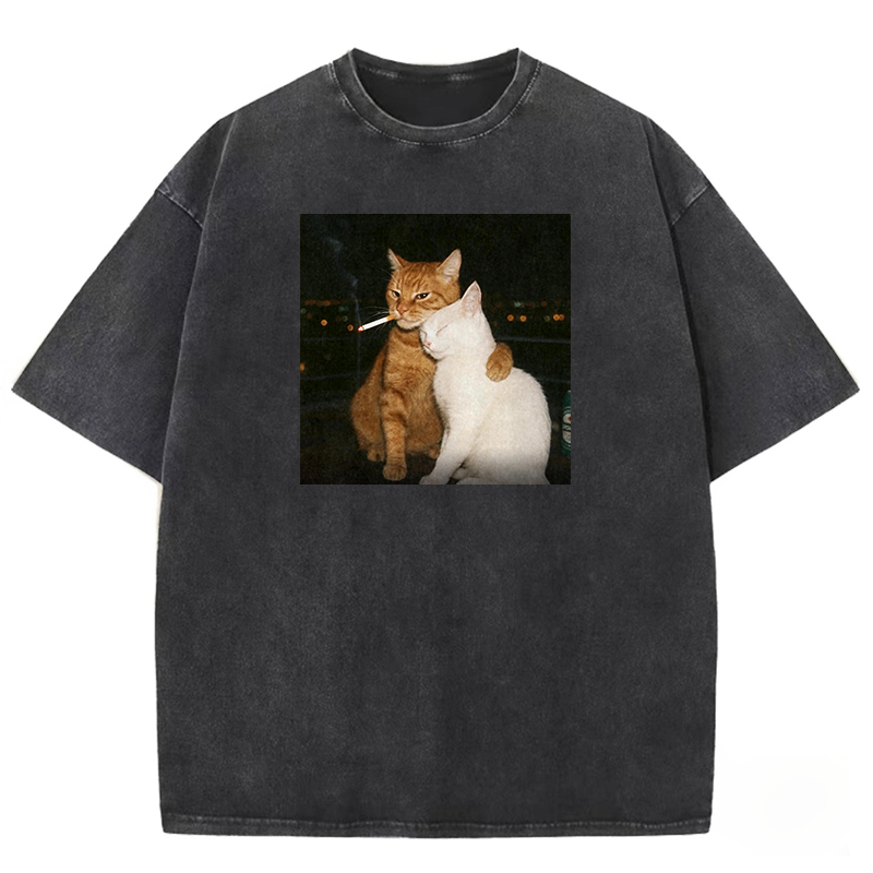 City Lights Companions Washed T-shirt