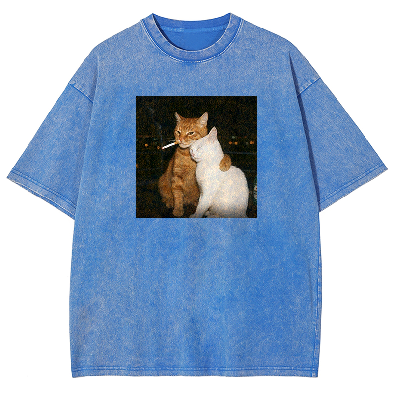 City Lights Companions Washed T-shirt