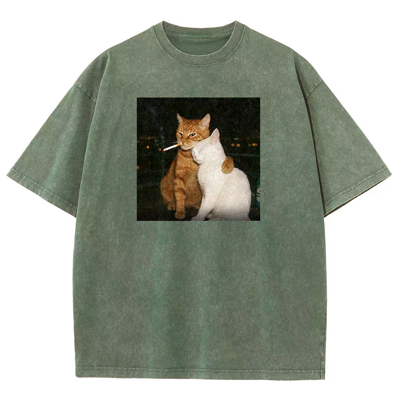 City Lights Companions Washed T-shirt