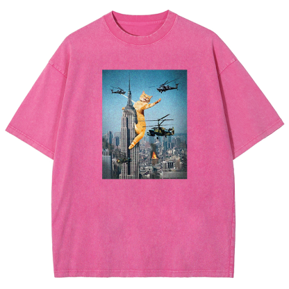 Sky Scraper Savior Washed T-shirt