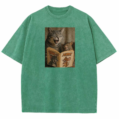 Literary Truce Washed T-shirt