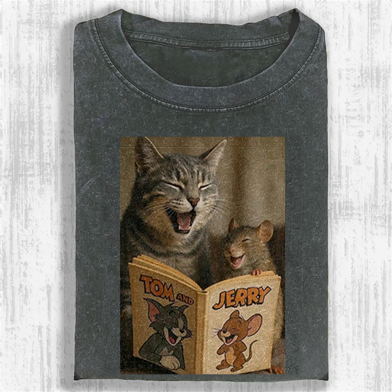 Literary Truce Washed T-shirt