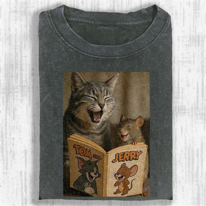 Literary Truce Washed T-shirt