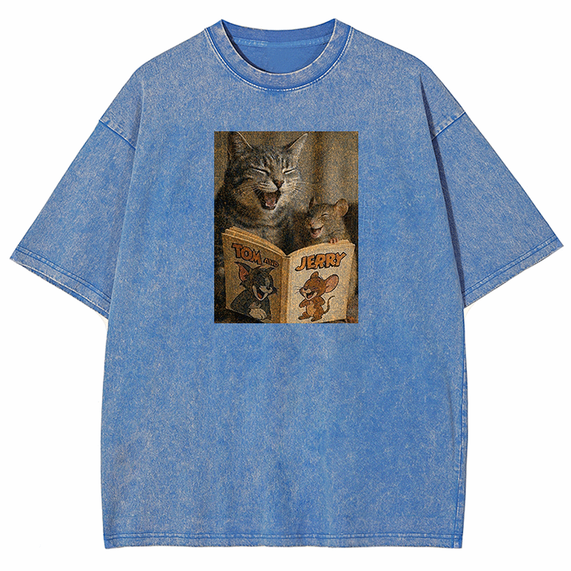 Literary Truce Washed T-shirt