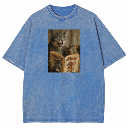 Literary Truce Washed T-shirt