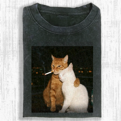 City Lights Companions Washed T-shirt