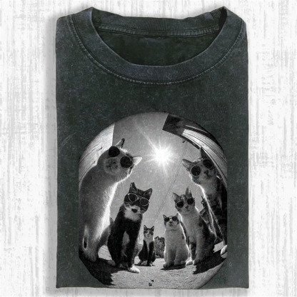 Cool Cat Crew Washed T-shirt