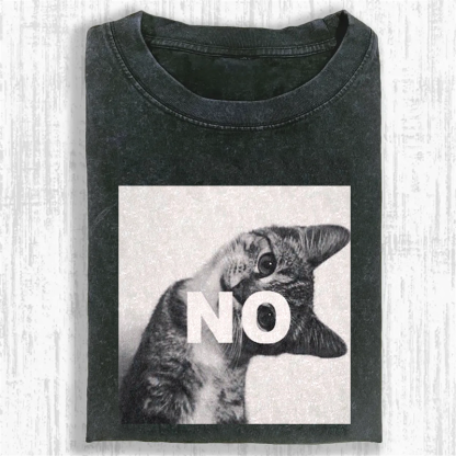 Reject Cat Washed T-shirt