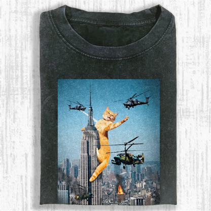 Sky Scraper Savior Washed T-shirt