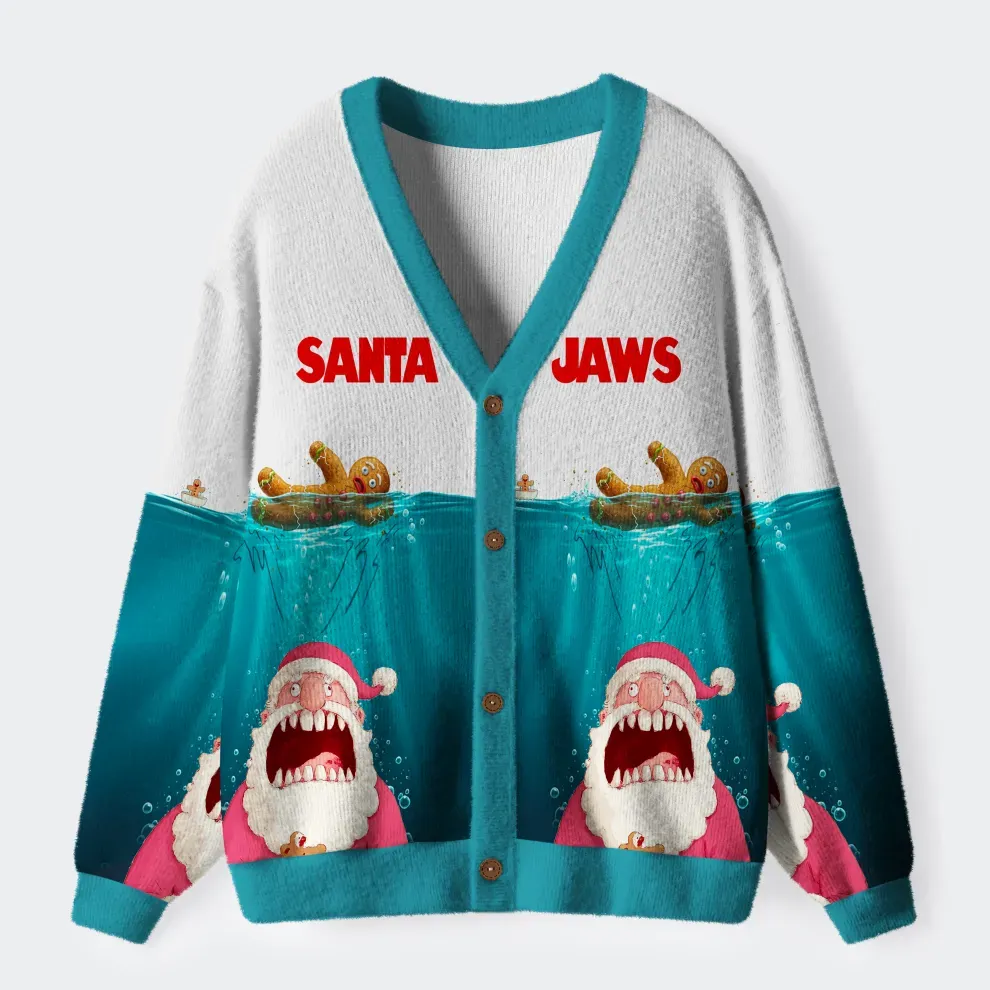 Mysterious Cat Ugly Cardigan Sweater