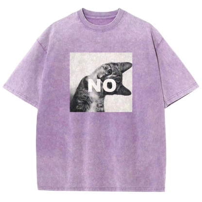 Reject Cat Washed T-shirt
