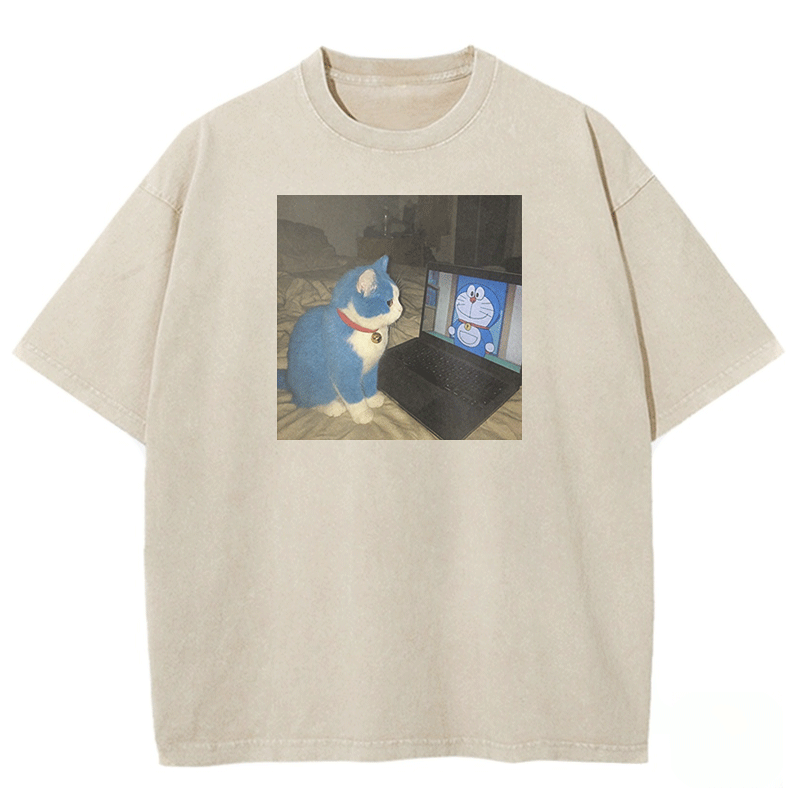 Digital Reverie Washed T-shirt