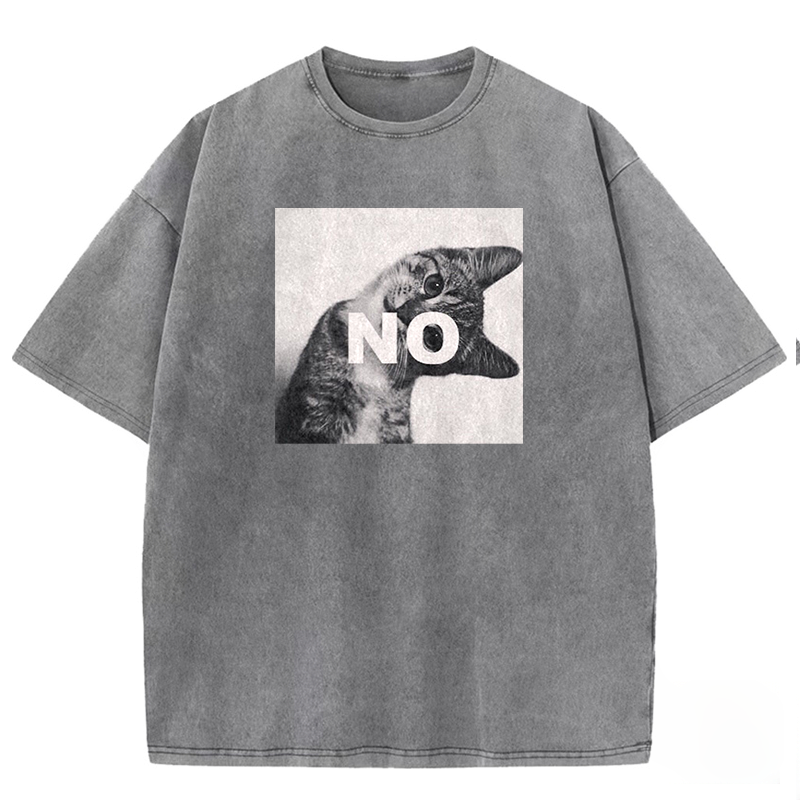Reject Cat Washed T-shirt