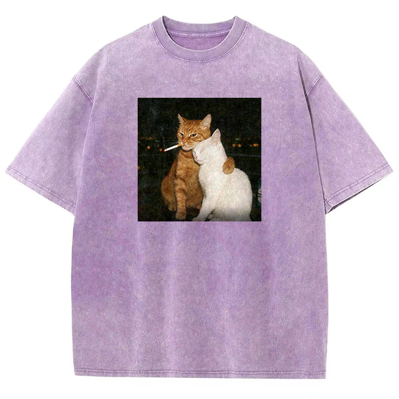 City Lights Companions Washed T-shirt