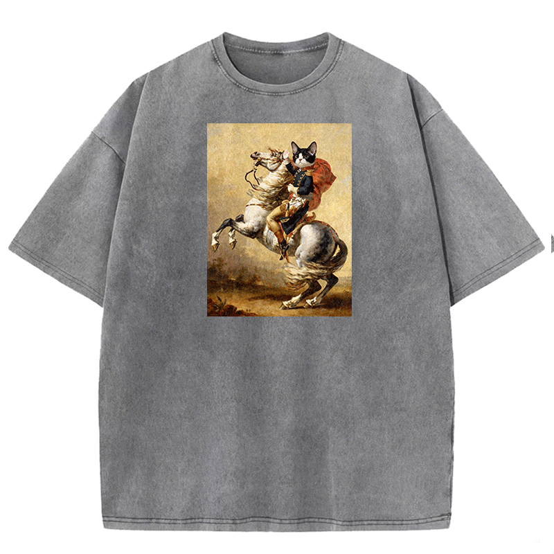 Napoleon Meow Washed T-shirt