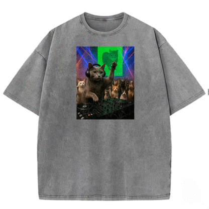 Purr-ty Beats Washed T-shirt