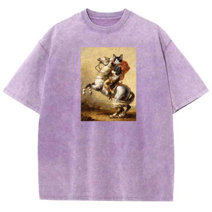 Napoleon Meow Washed T-shirt
