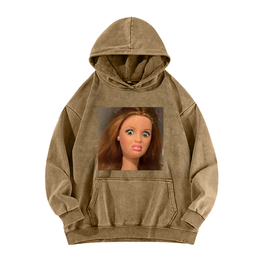 Wacky Barbie Washed Hoodie